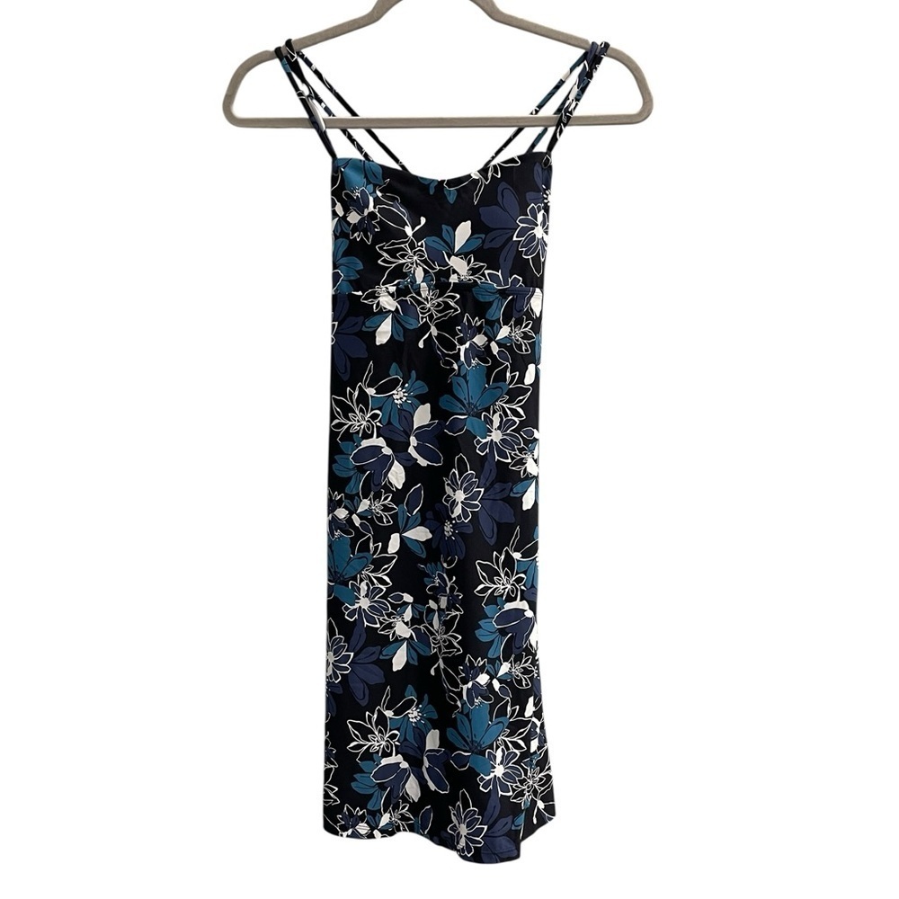 Krimson Klover Floral Blue and White Dress Size XS